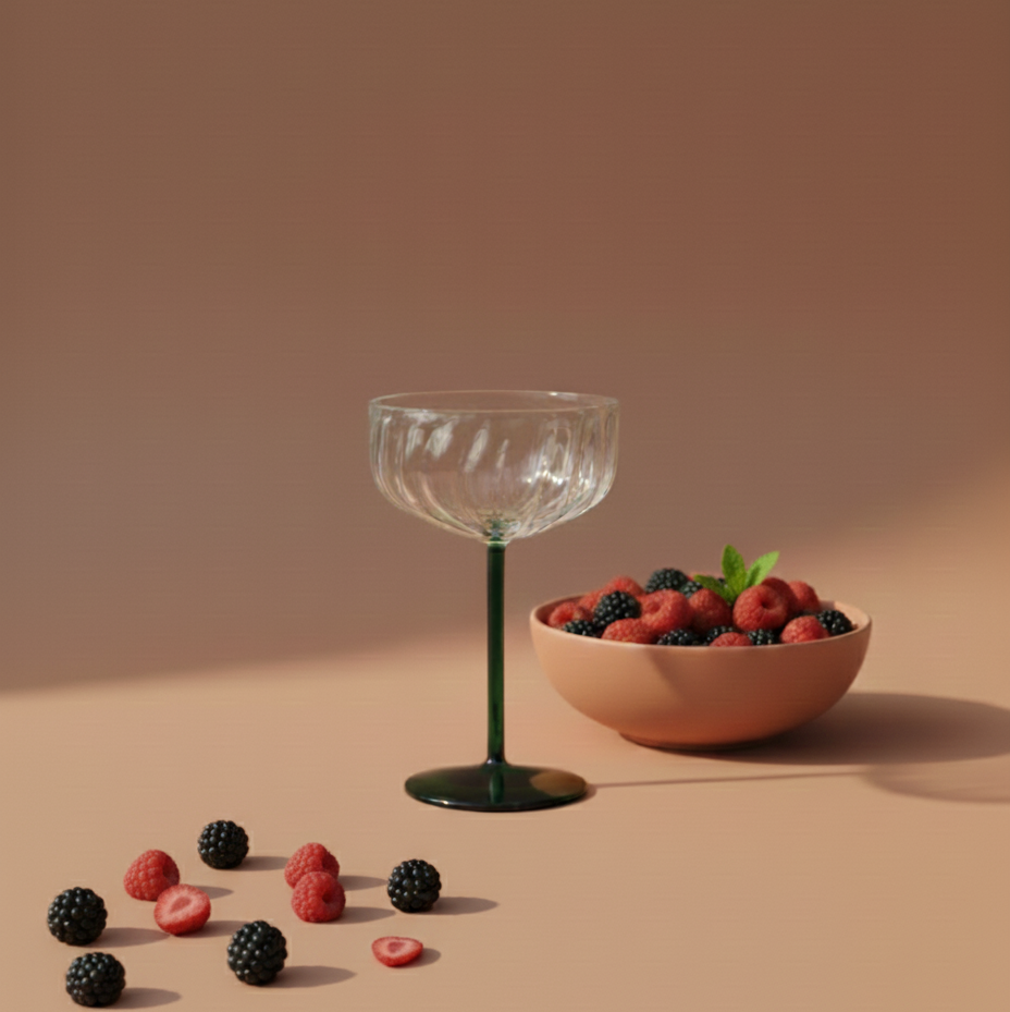 Swirl Cocktail Glass