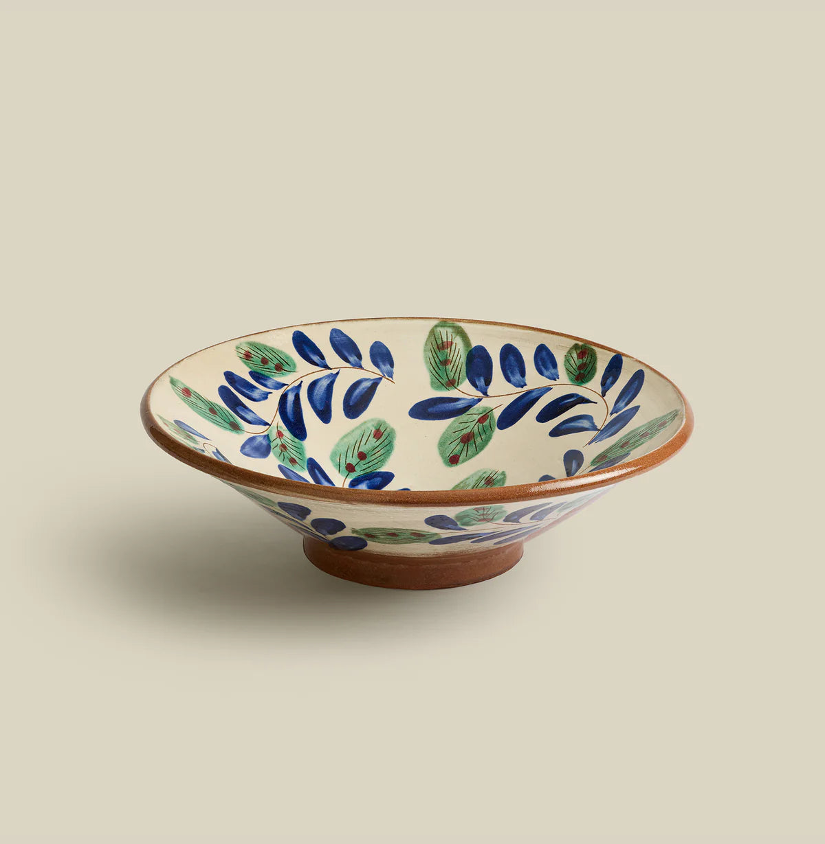 Midnight Garden Serving Bowl