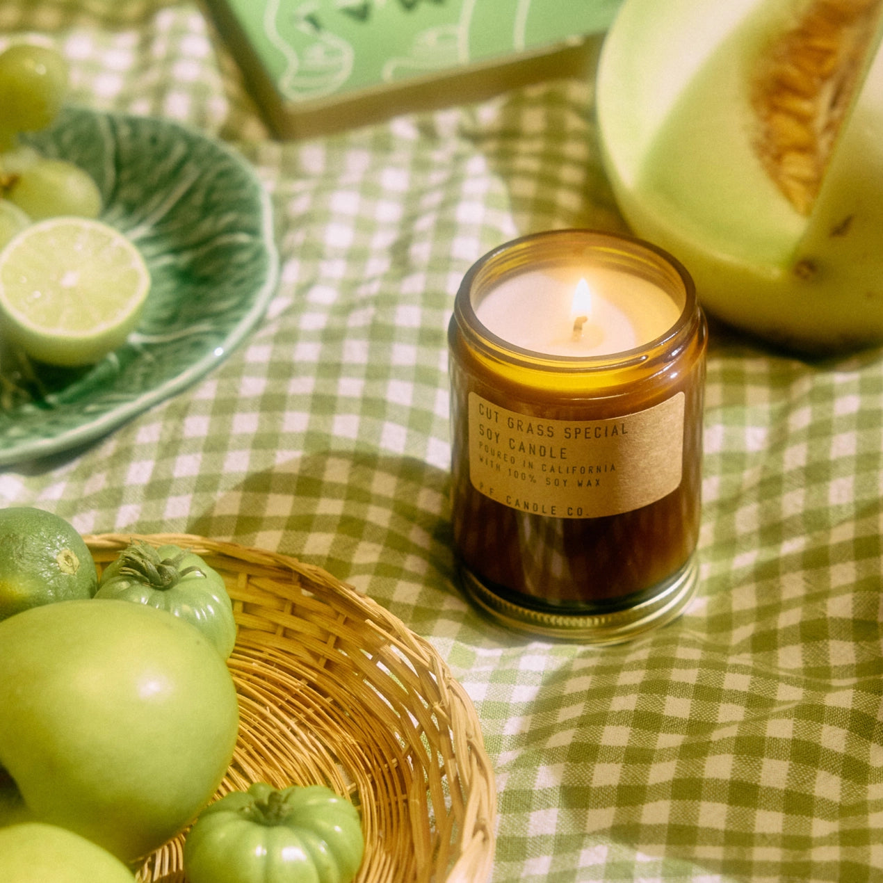 Cut Grass Candle