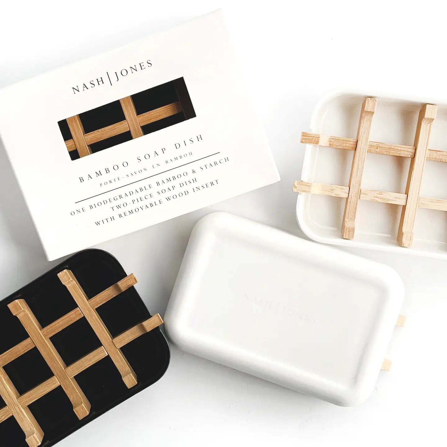 NASH + JONES Bamboo Soap Dish
