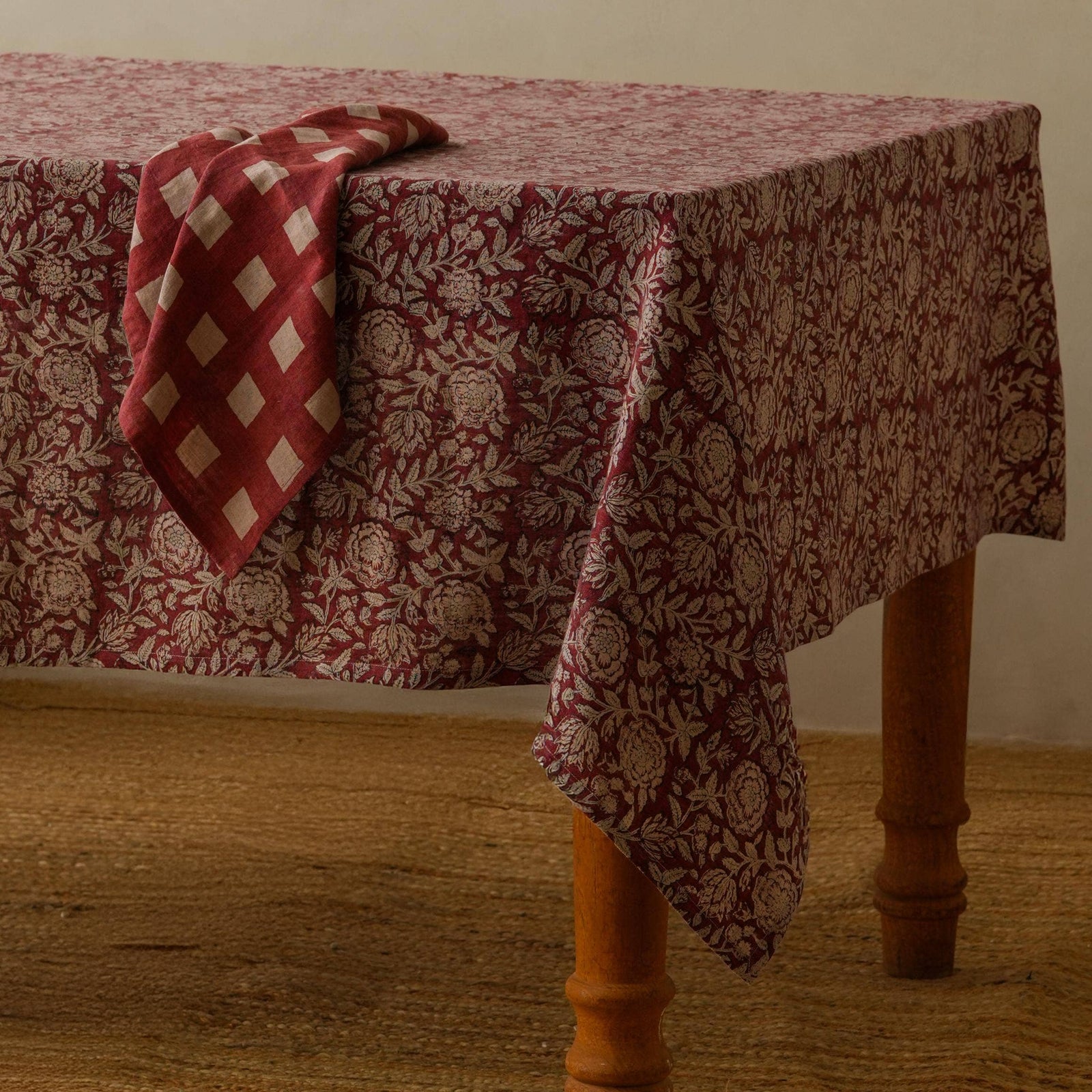Block Print Rio Tablecloth
