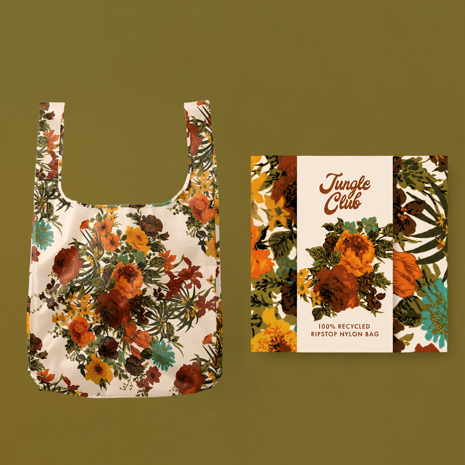 Floral Reusable Bag