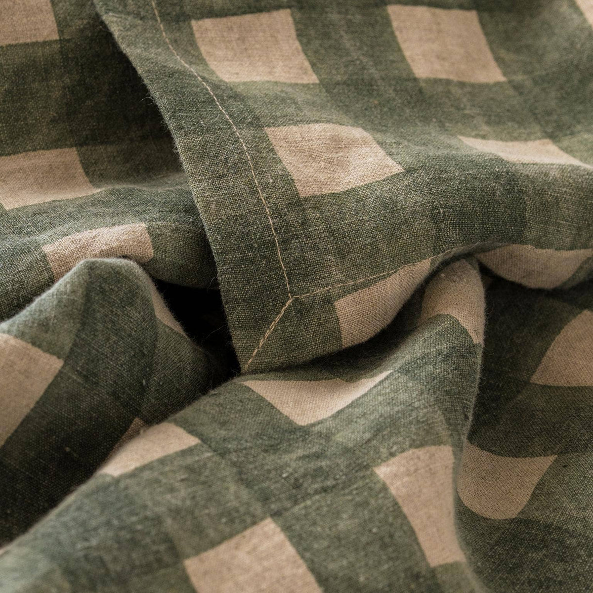 Printed Olea Linen Tablecloth