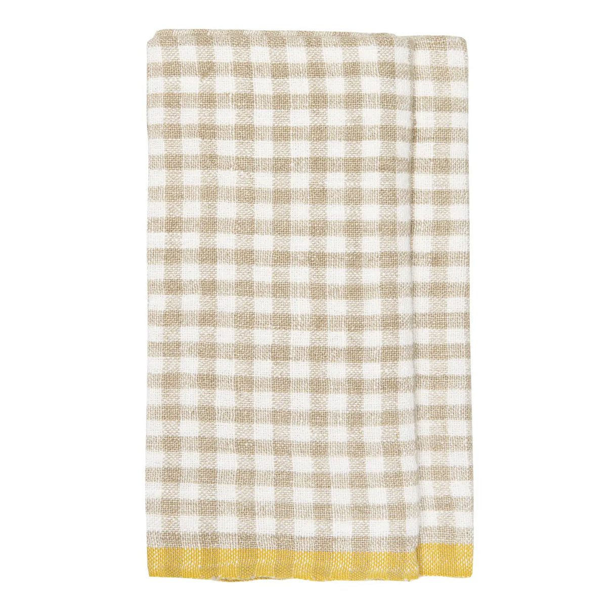 Two-Tone Gingham Kitchen Towel