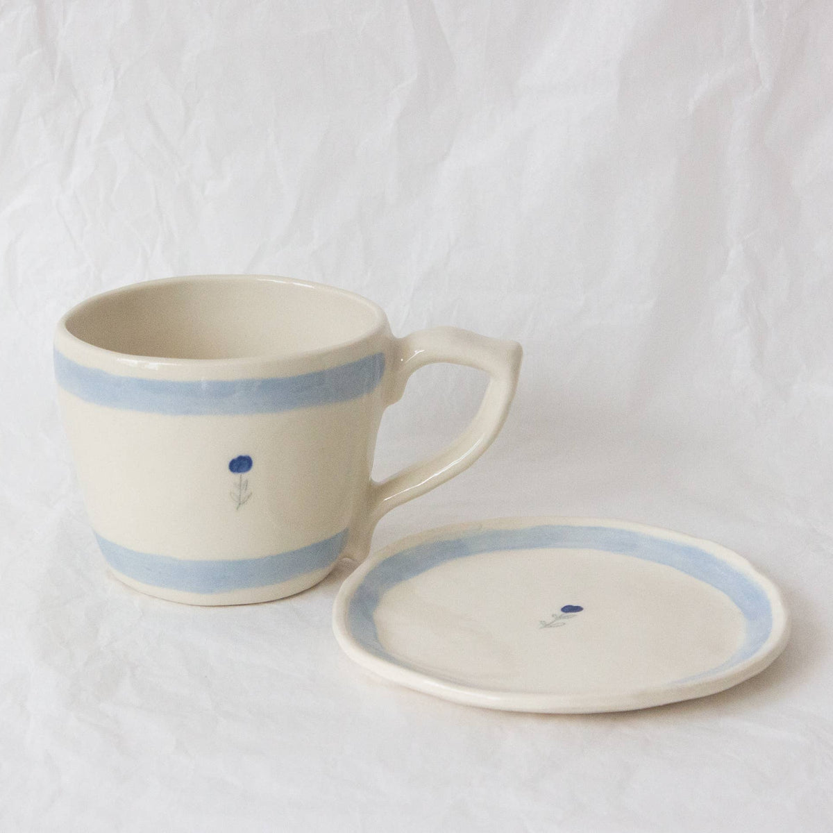 Periwinkle Tulip Mug