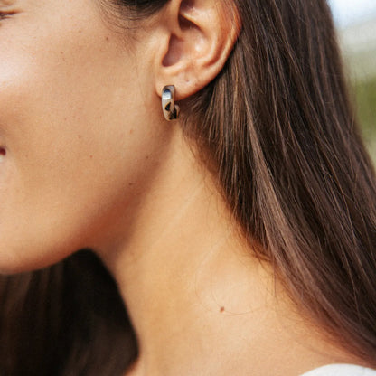Mali Mini Hoop Earrings by Nat + Noor