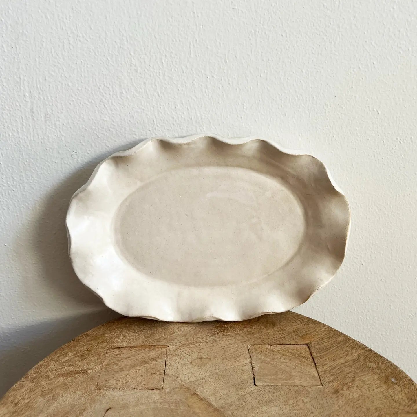 Ruffle Edge Platter