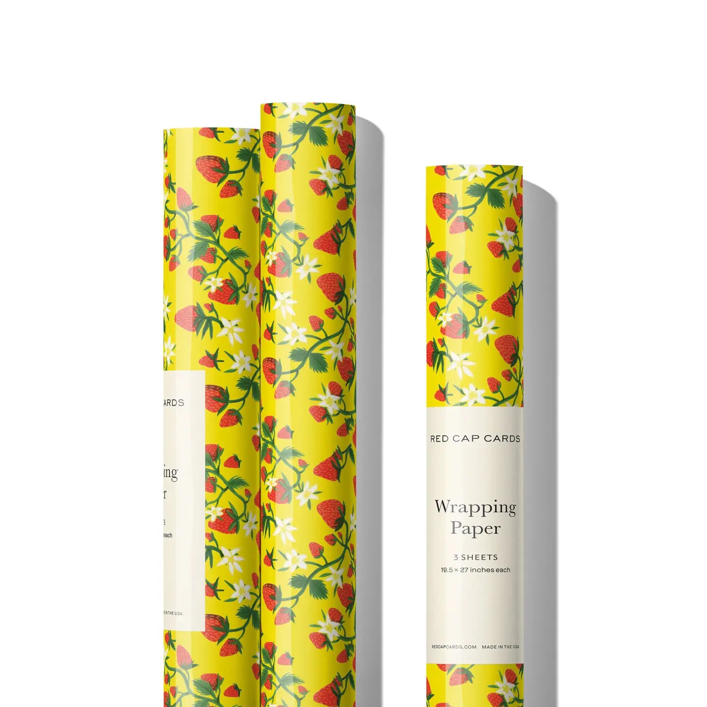 Strawberry Patch Wrapping Paper