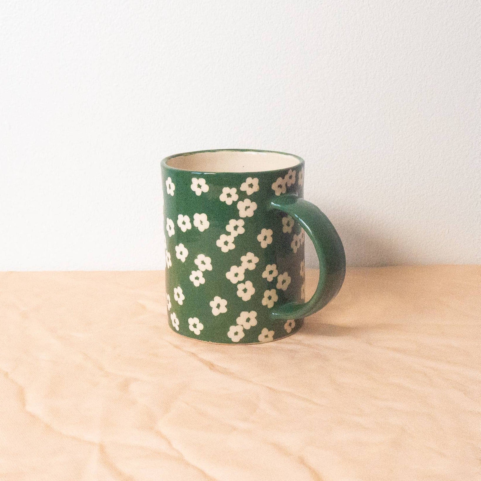 Scattered Petunia Mug by Erika Christine