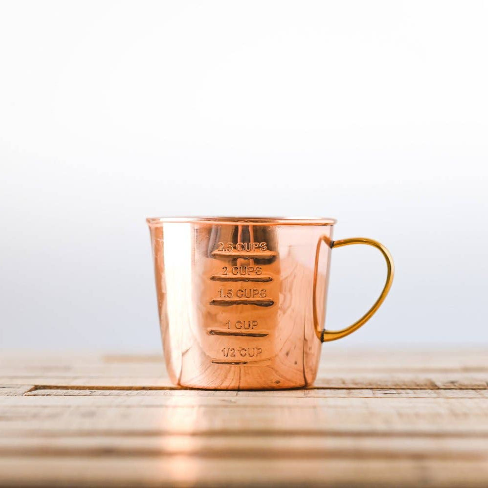 Copper Liquid Measuring Cup