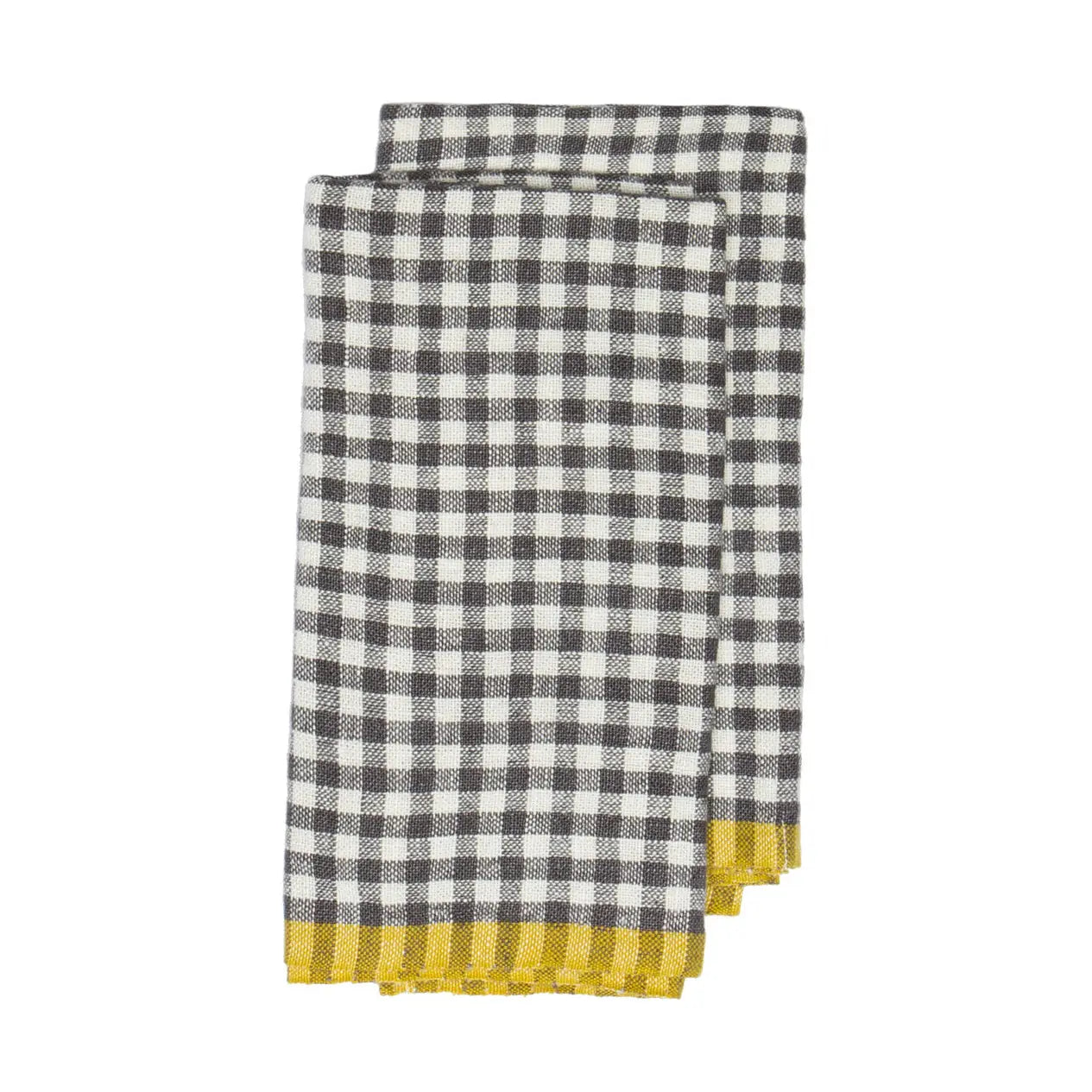 Two-Tone Gingham Kitchen Towel