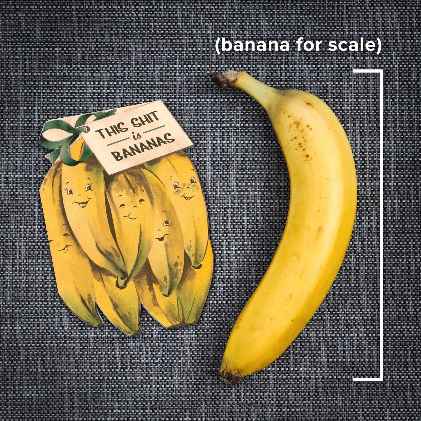 This Shit Is Bananas Greeting Card