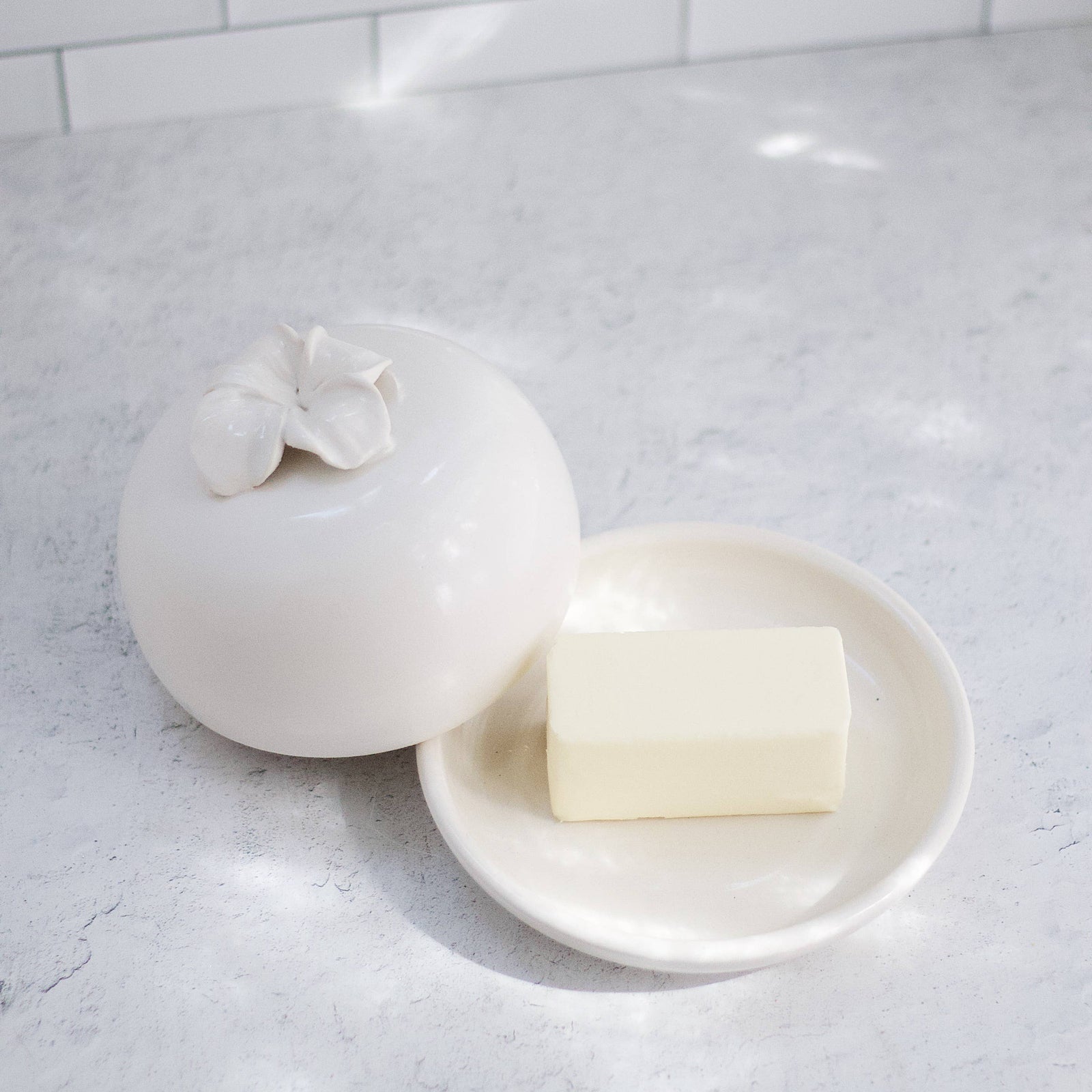Blossom Butter Dish