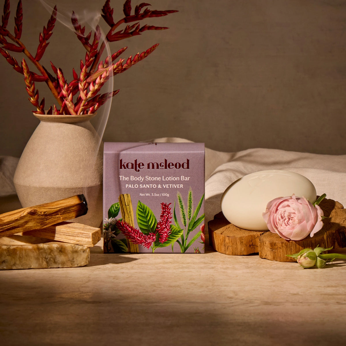 Palo Santo & Vetiver Lotion Bar