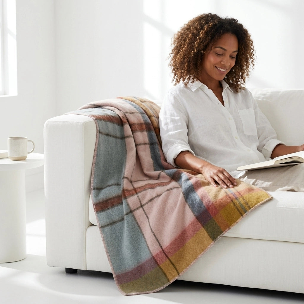 Standard Alpaca Throw Blanket