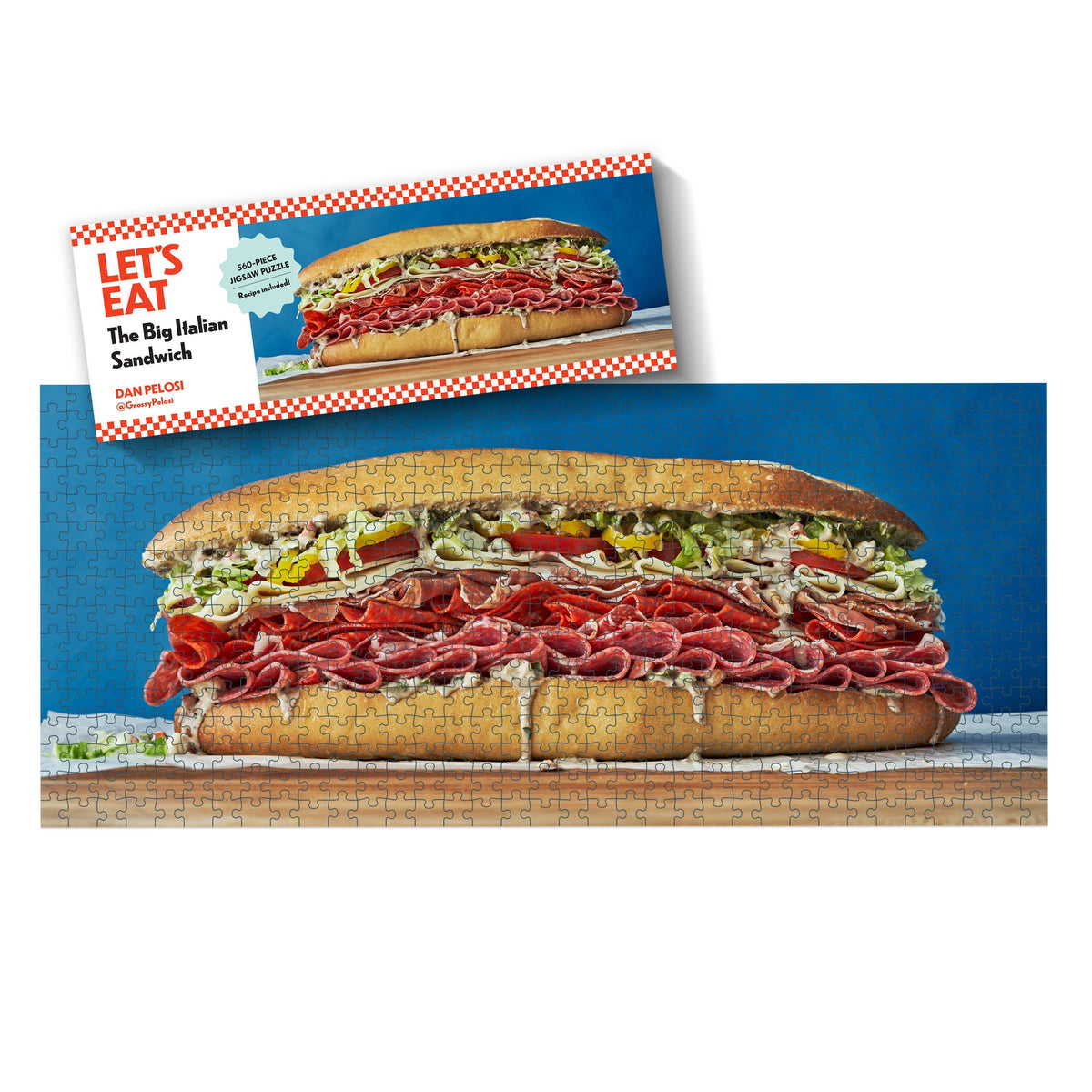 The Big Italian Sandwich Puzzle: 560-Piece Jigsaw Puzzle