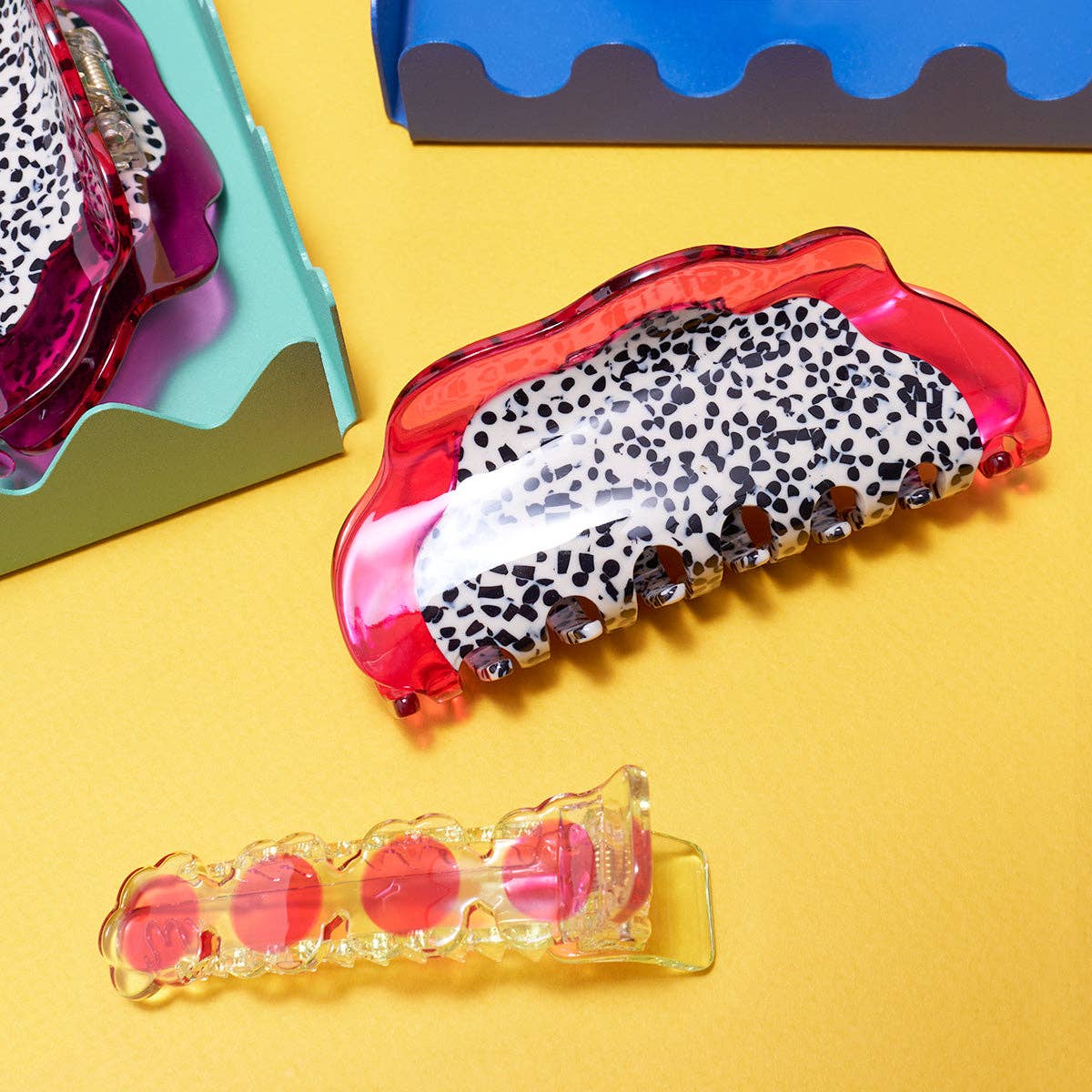 Dragon Fruit Hair Claw