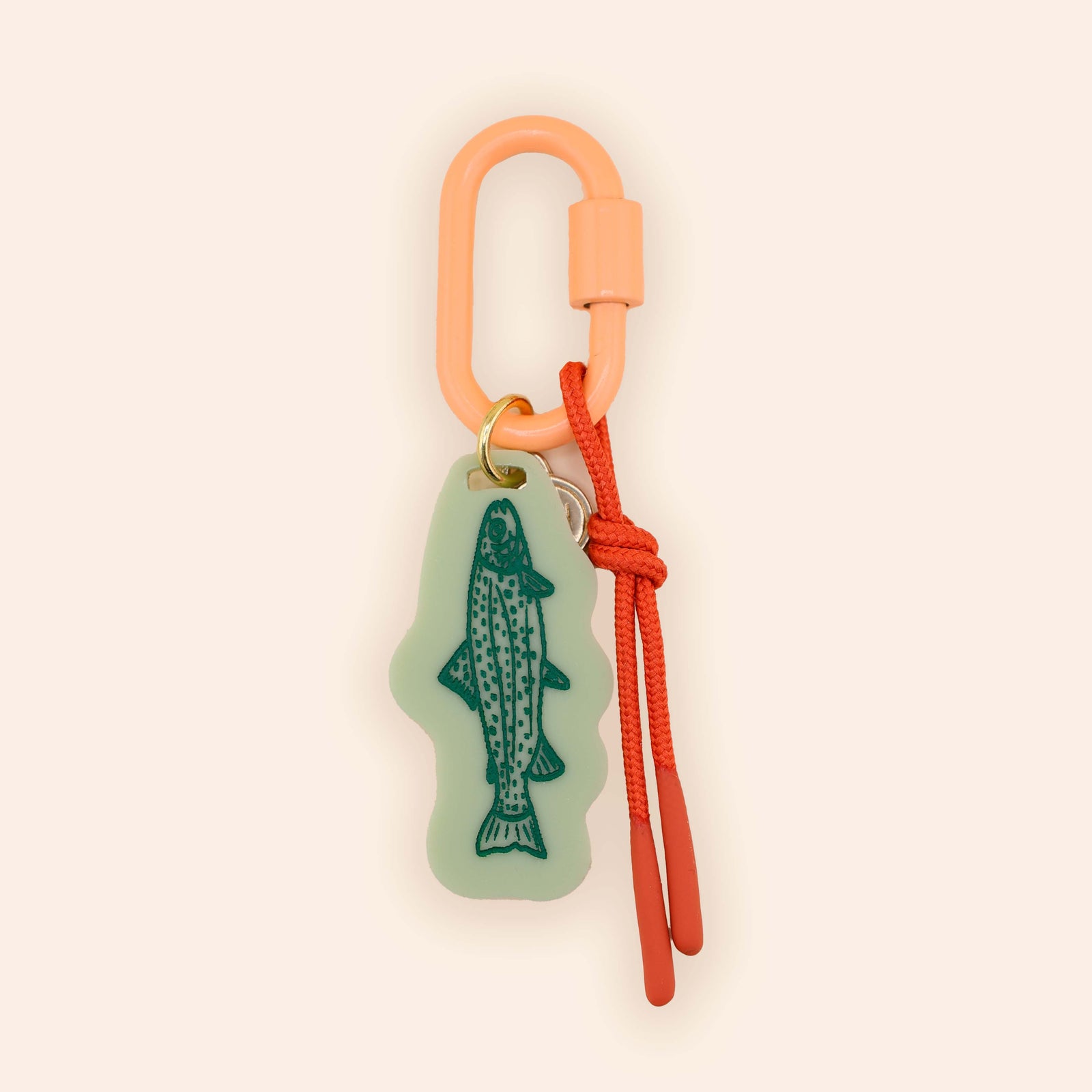 Trout Fish Keychain
