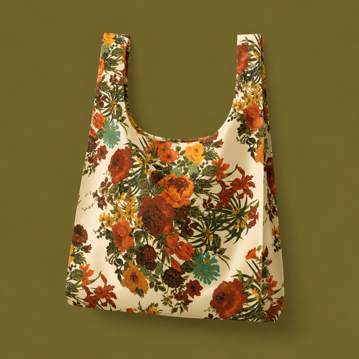 Floral Reusable Bag