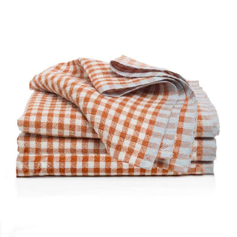 Two-Tone Gingham Kitchen Towel