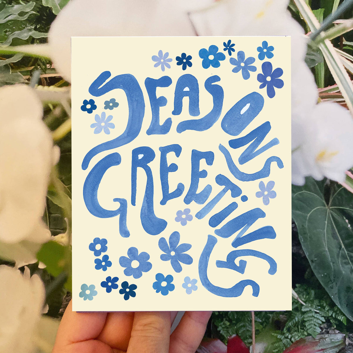 Season's Greetings Flowers