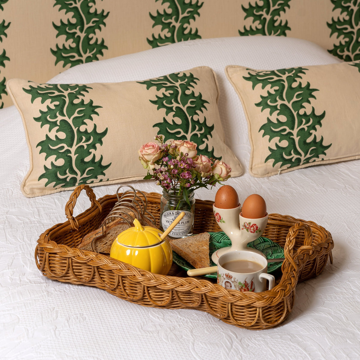 Rattan Hadley Tray by Sharland England