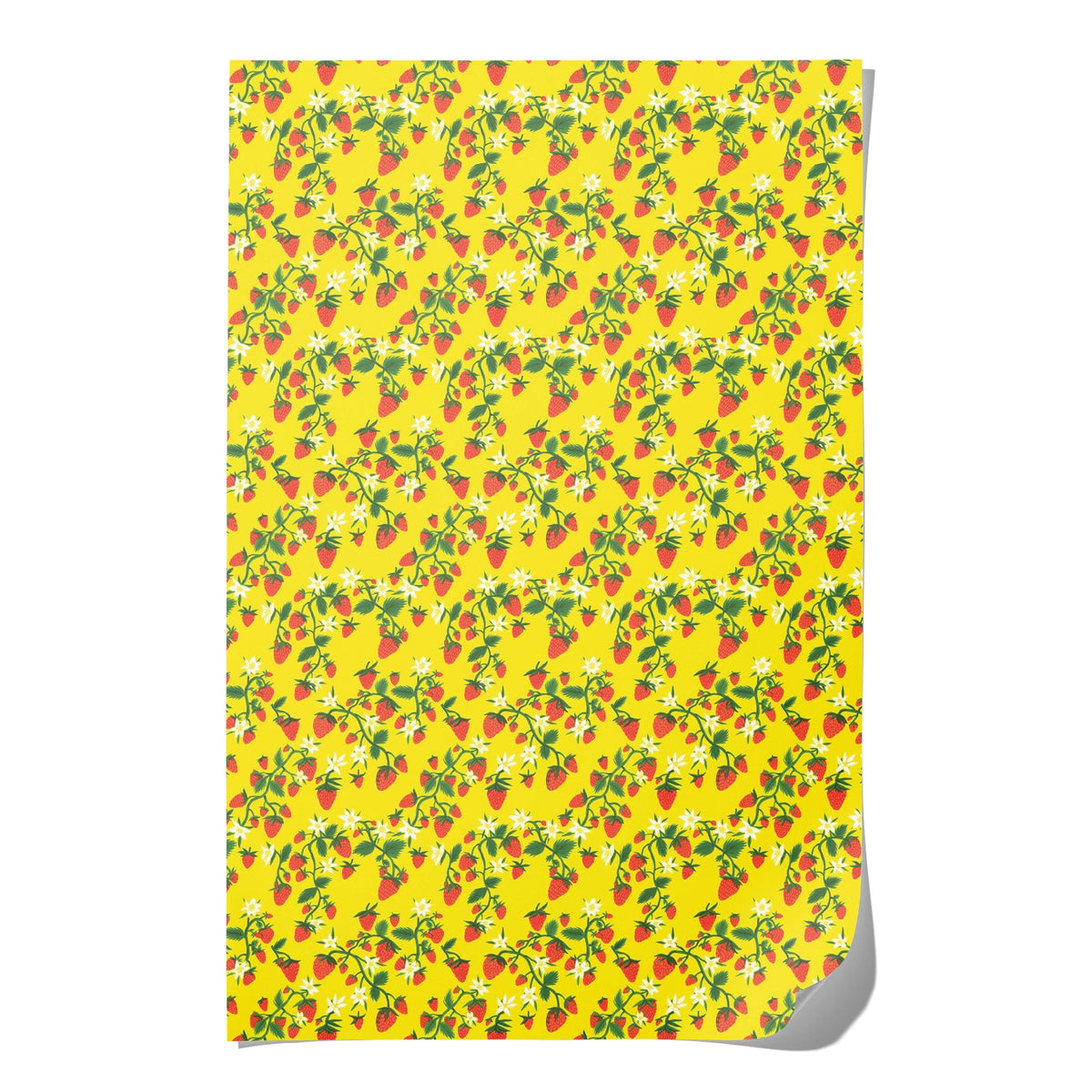 Strawberry Patch Wrapping Paper