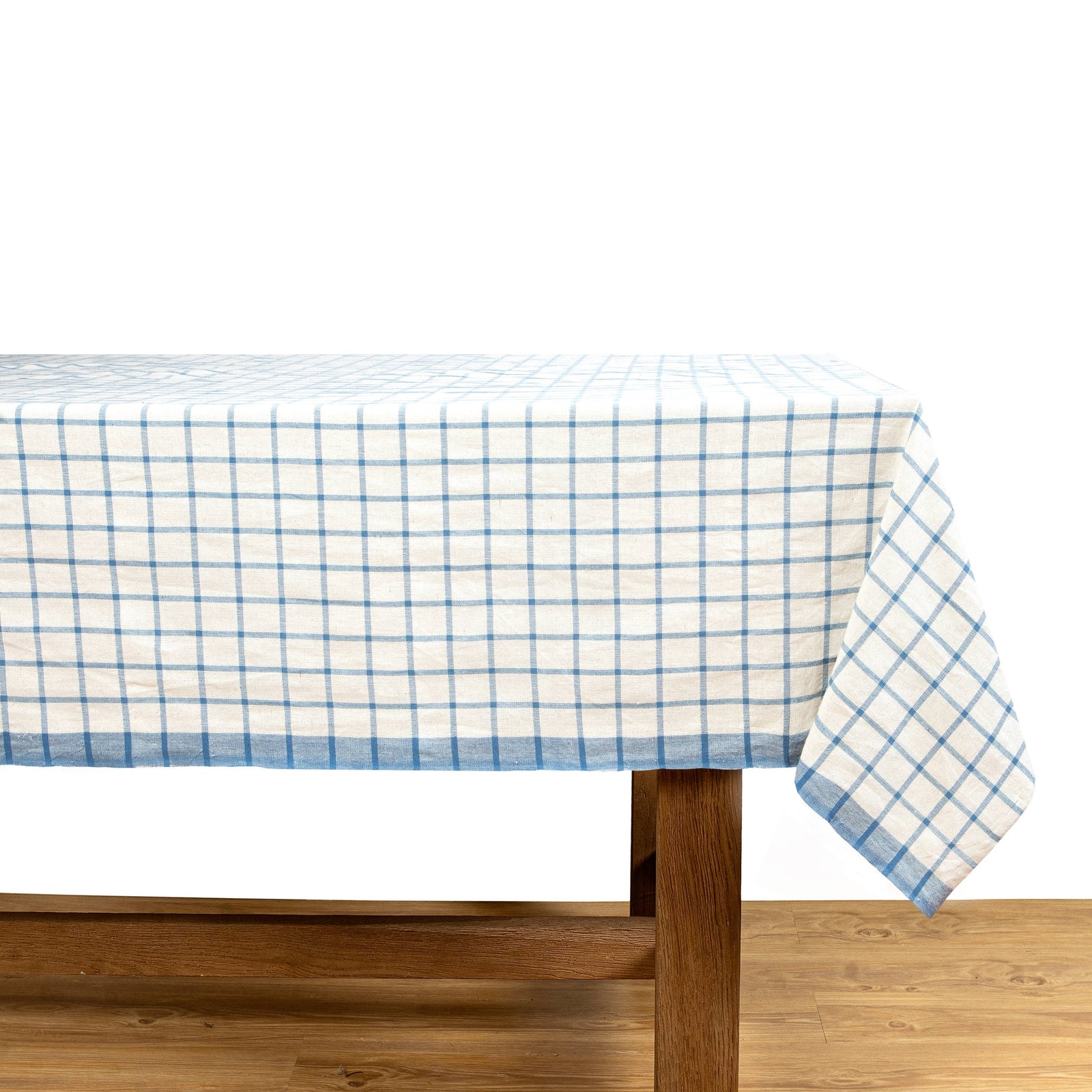 French Windowpane Tablecloth
