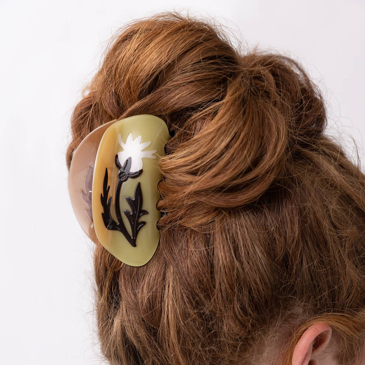 Fall Rosehip Hair Claw