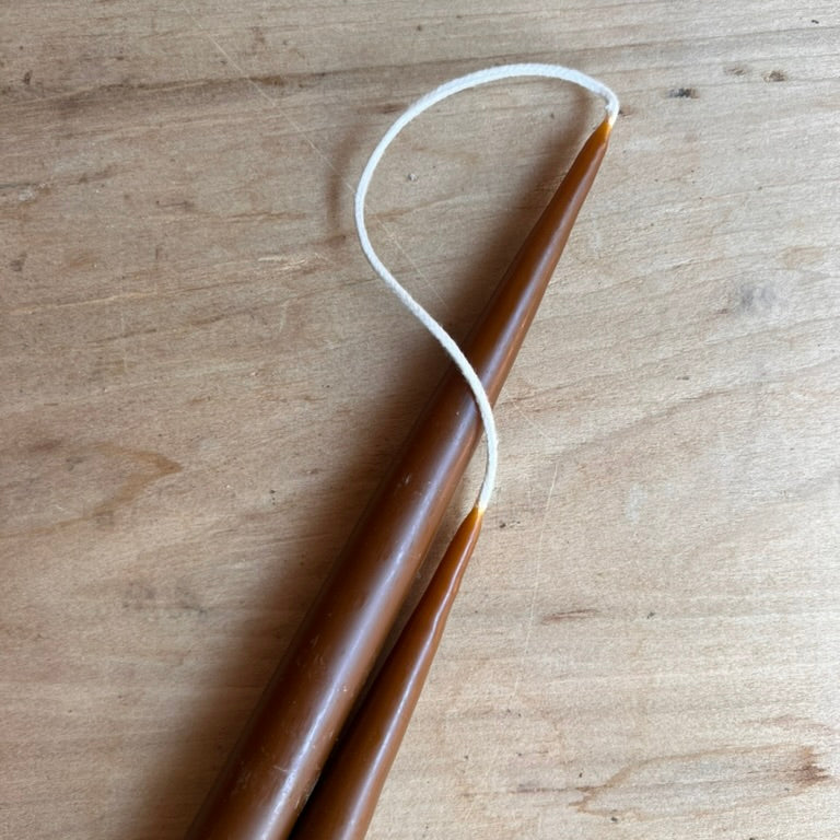 Danica Beeswax Taper Candles (Set of 2)