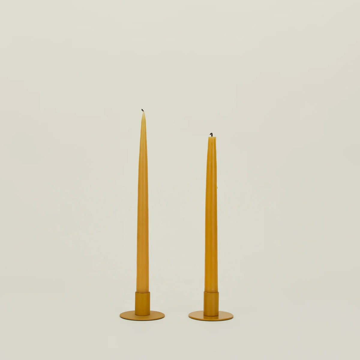 Set of 2 Iron Candleholder