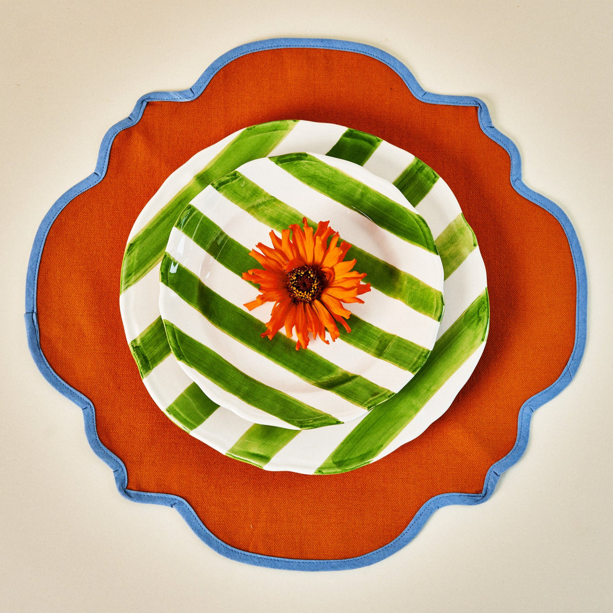 Les Ottomans Cotton Placemats / Set of 2