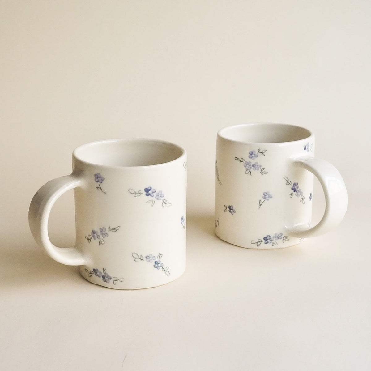 Blue Wild Flowers Mug