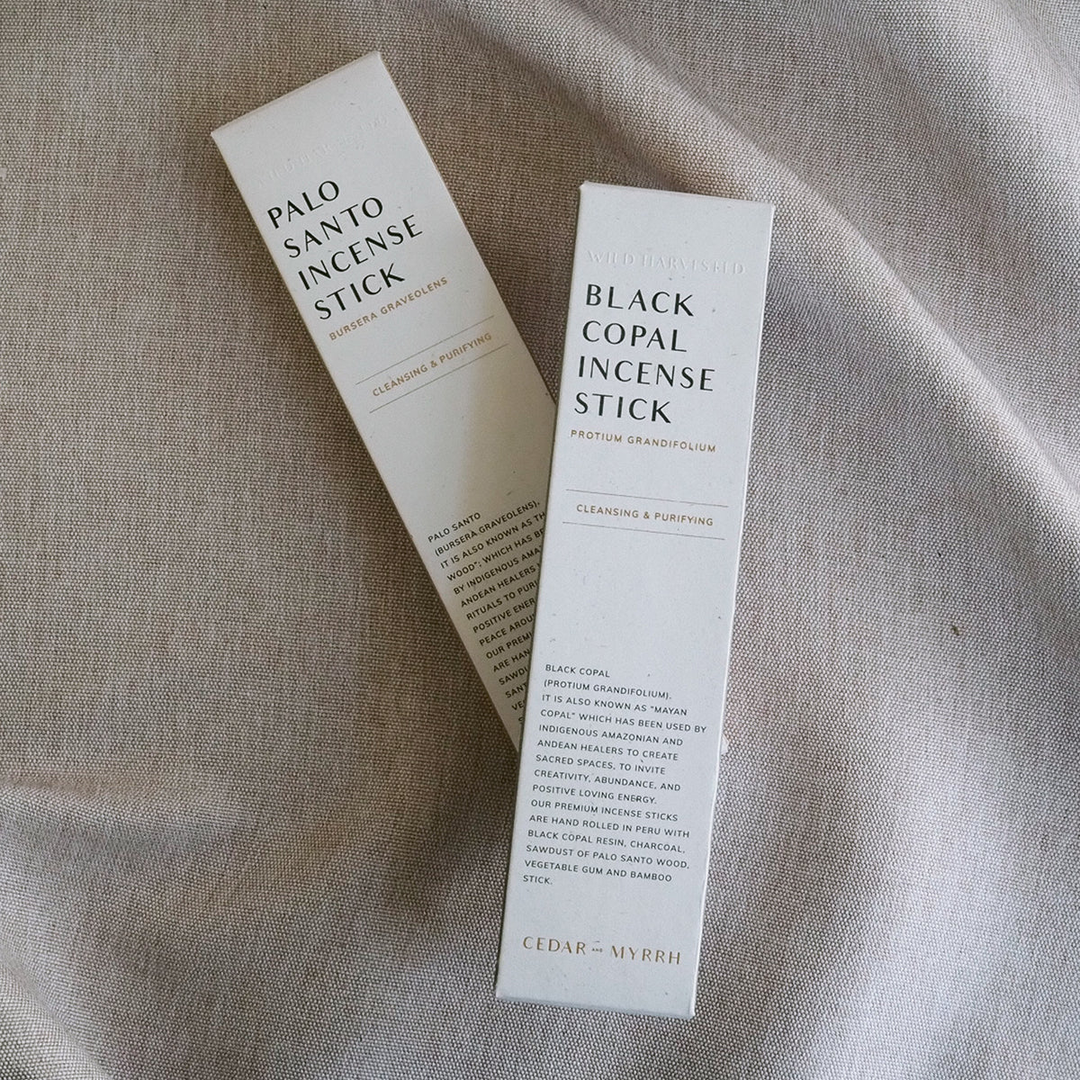 Incense Sticks by Cedar and Myrrh