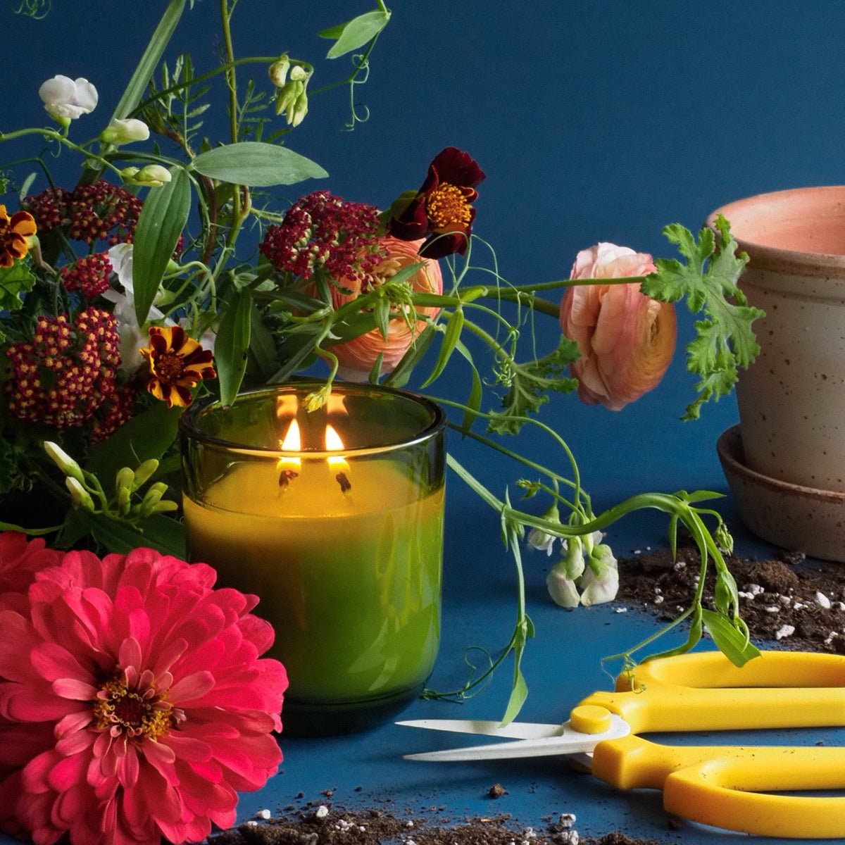 Hops Petunia Candles