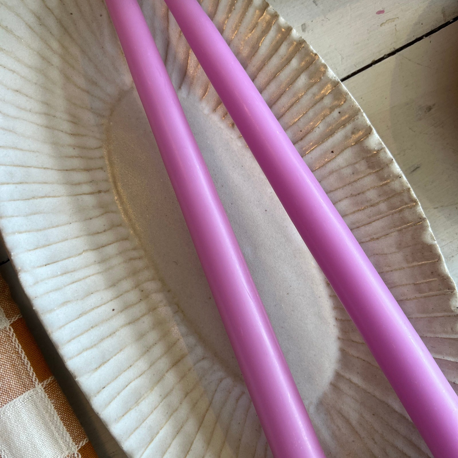 Danica Beeswax Taper Candles (Set of 2)