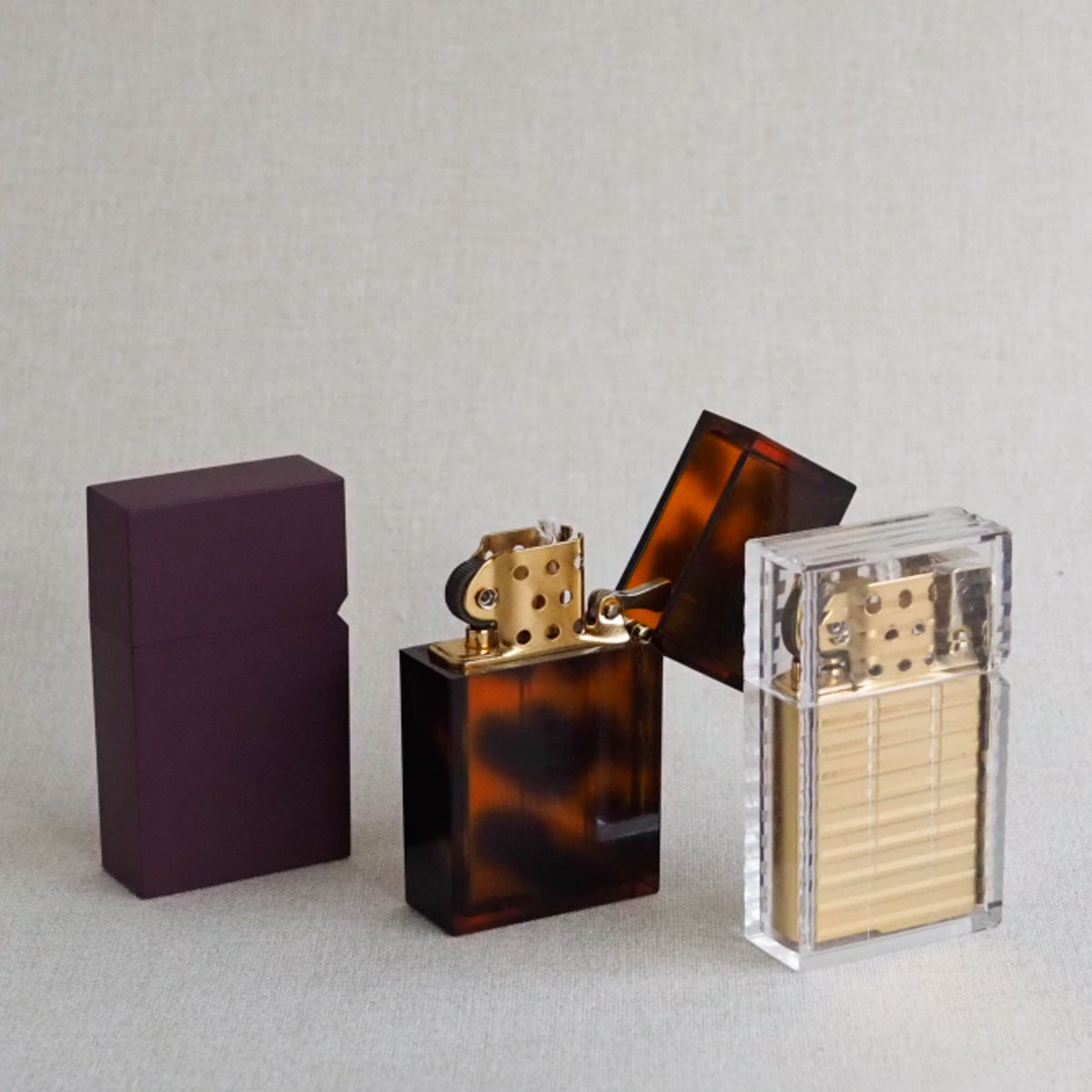 Tsubota Pearl Hard-edge Petrol Lighters