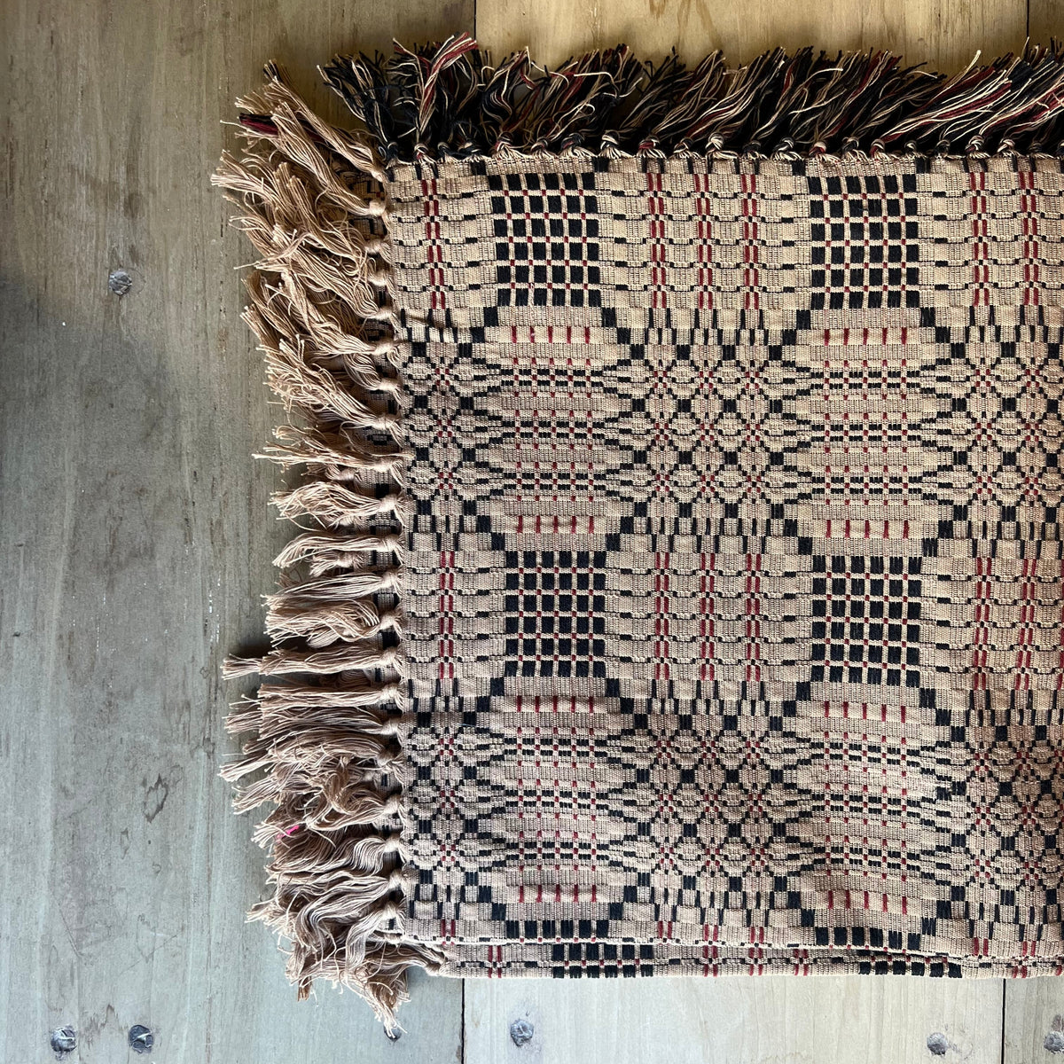 Jacquard Afghan