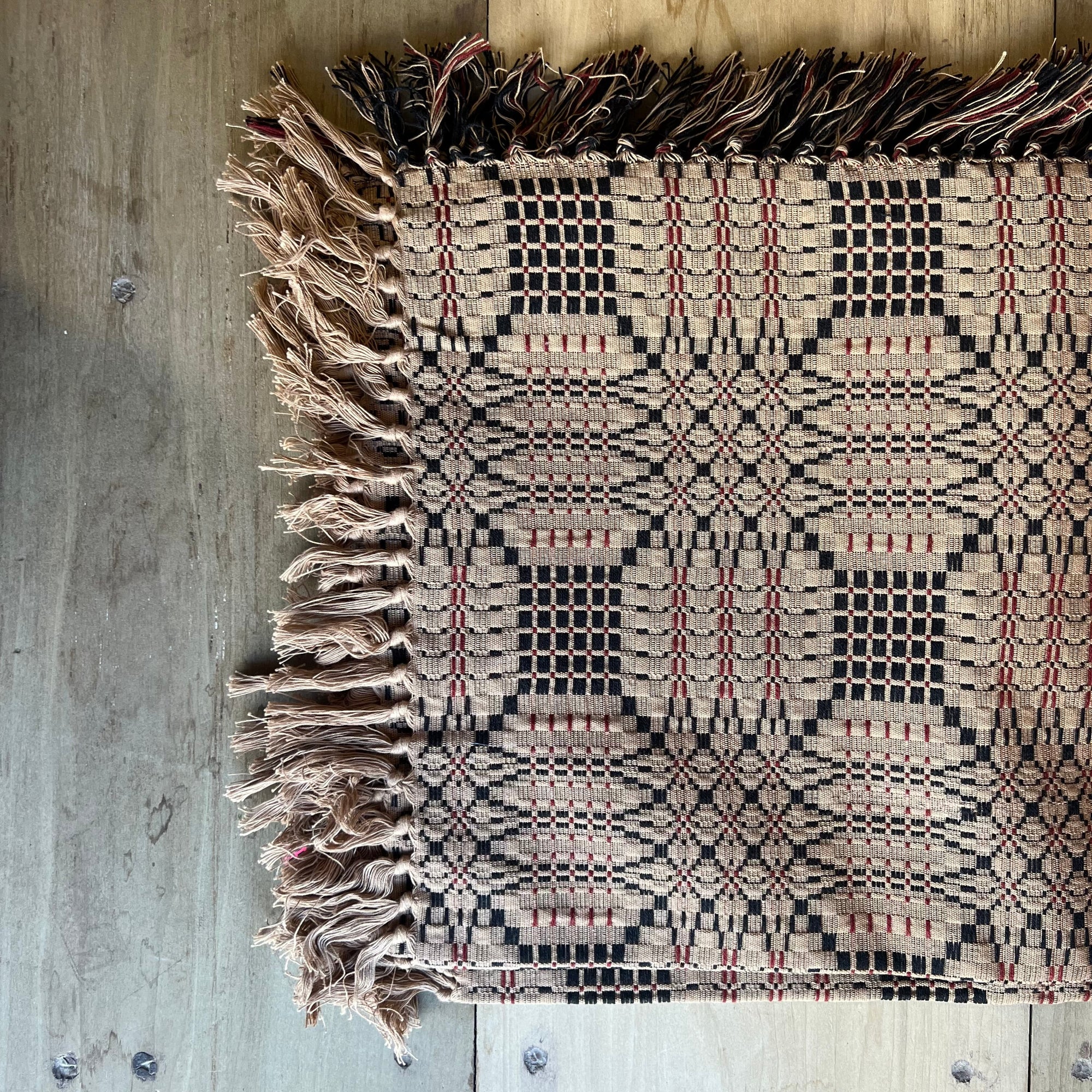 Jacquard Afghan