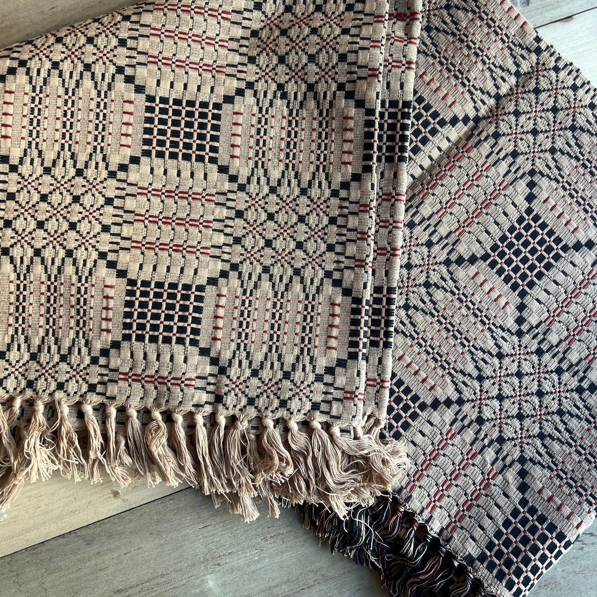 Jacquard Afghan