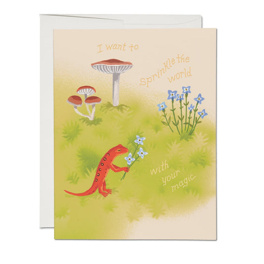 Gecko Magic Friendship Card