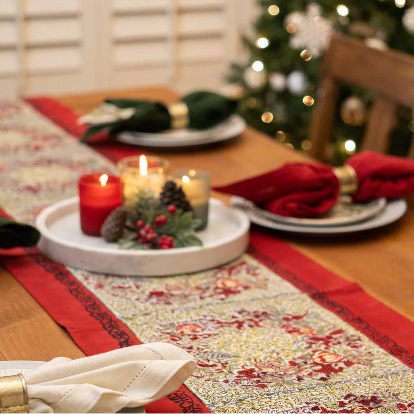 Winter Garden Table Runner