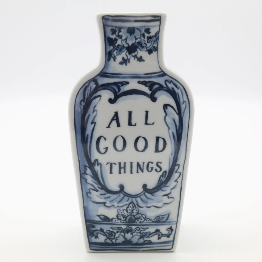 Well Versed - Small Vase "Today is the Day/All Good Things"