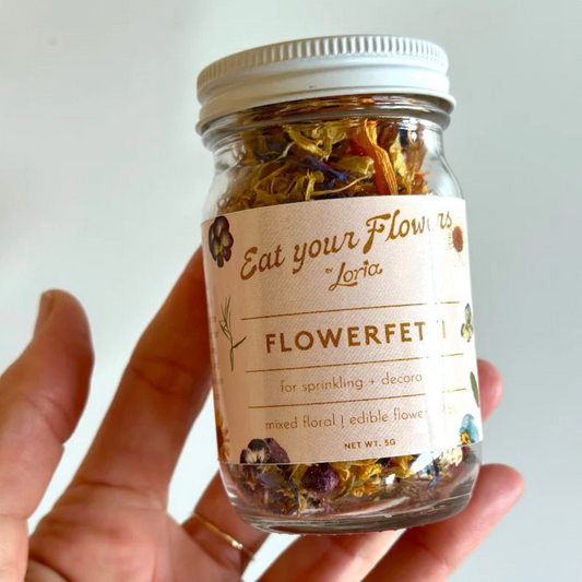 Edible Flowerfetti by Loria