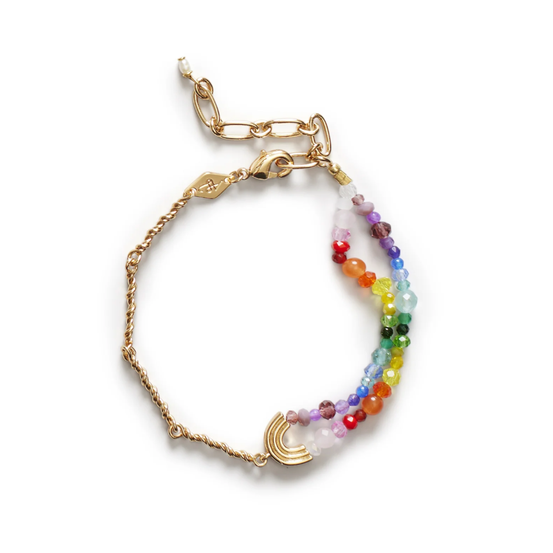 Anni Lu Double Rainbow Bracelet