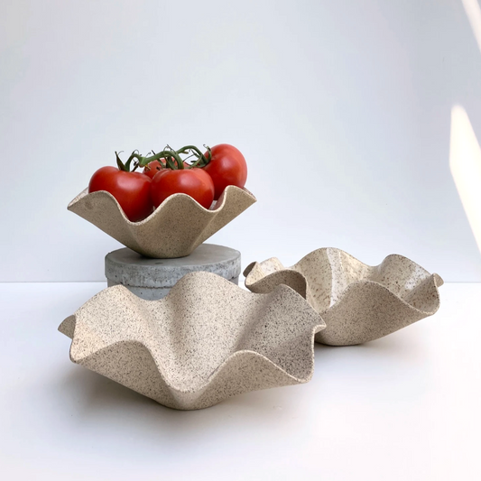 Alicja Ceramics - Wavy Handkerchief Trinket Bowl