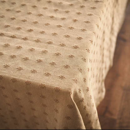 Umber Dobby Tablecloth
