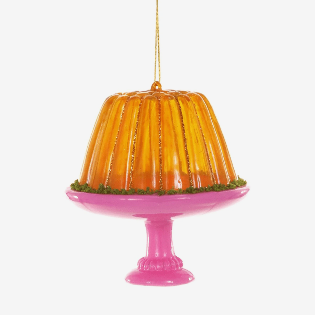 Orange Jello Mold Ornament