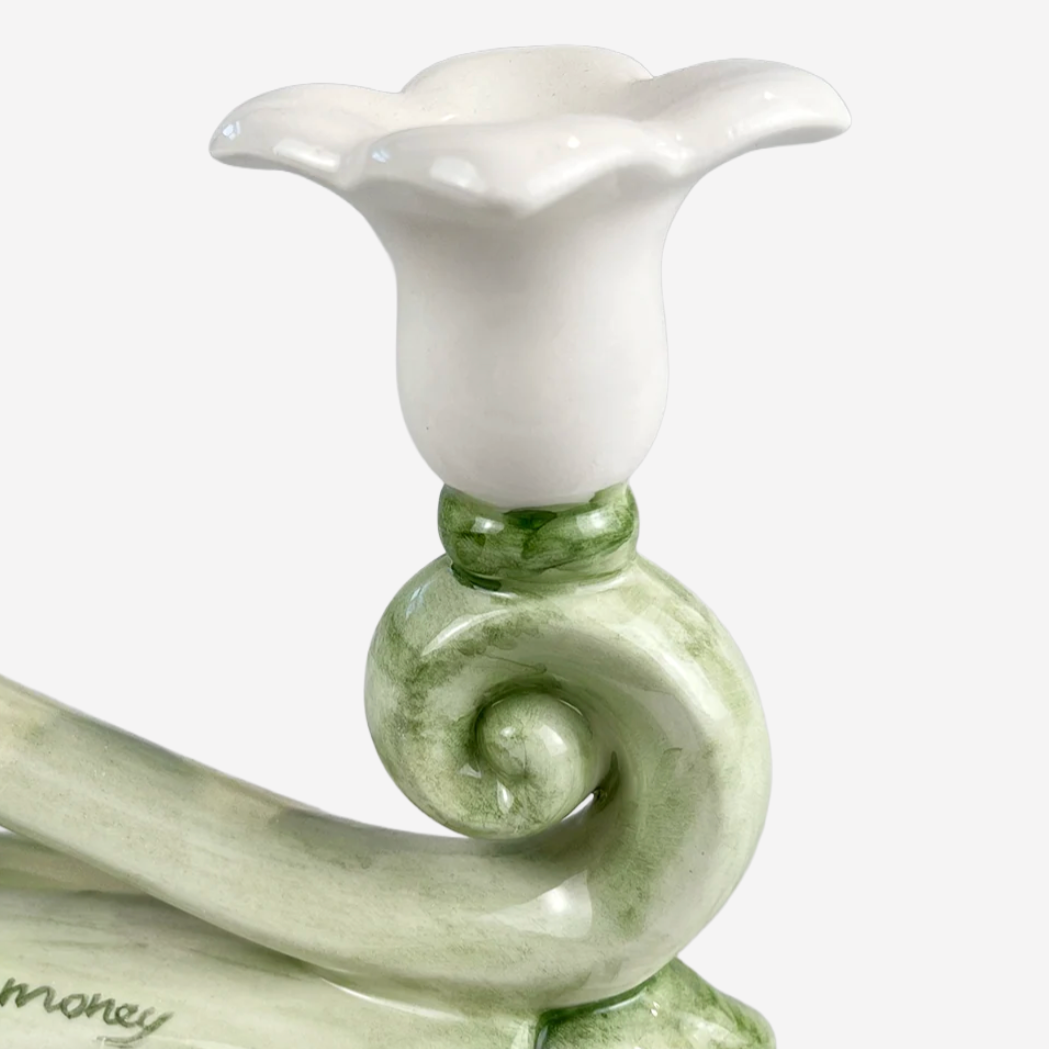 "Save Money" Candle Holder
