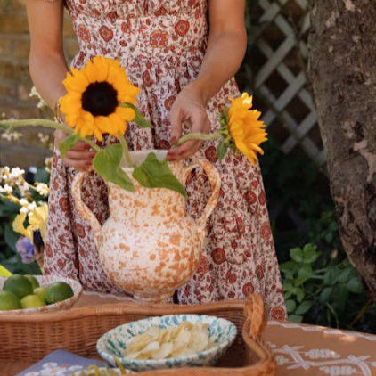 Splatter Verona Vases by Sharland England